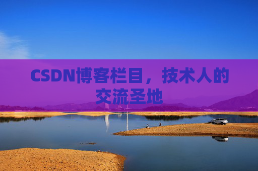 CSDN博客栏目，技术人的交流圣地